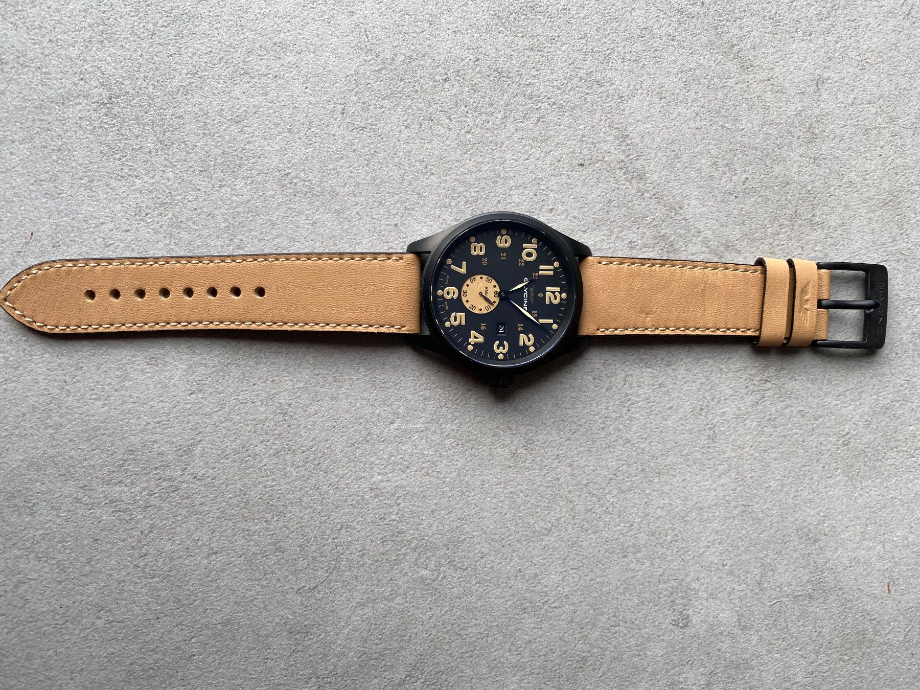Glycine Uhren: GLYCINE COMBAT KMU Automatic ø46 – Gebraucht aus Ligerz von Watchin 1