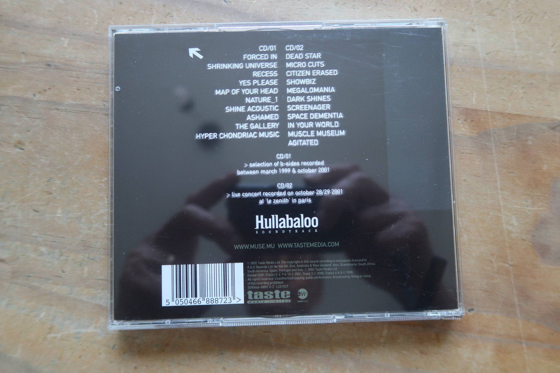 CDs: MUSE - HULLABALOO - SOUNDTRACK - 2x CD – D'occasion à Basel par Patiscat 1