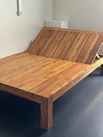 Balinesische Gartenliege / Bett, Teakholz - Indoor & Outdoor