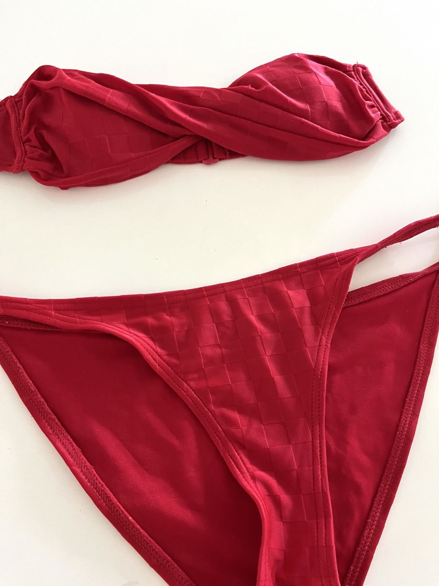 Badekleider & Bikinis: Bikini rot Gr. S – Neu (gemäss Beschreibung) aus Basel von JJ.Elena 1
