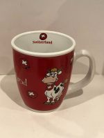 Tasse en porcelaine souvenir Suisse et vache