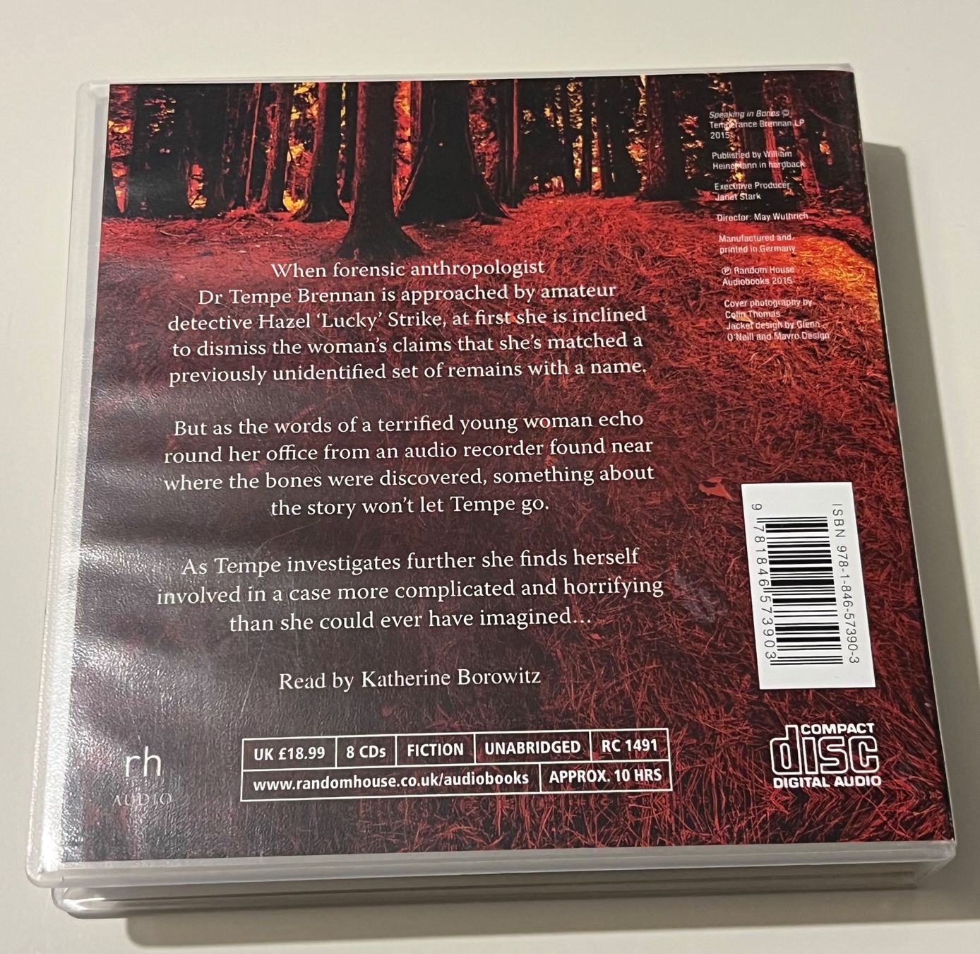 Audiolibri: Kathy Reichs - Speaking in Bones (8 CD) – Usato da Altstätten SG venduto da sheamus 1
