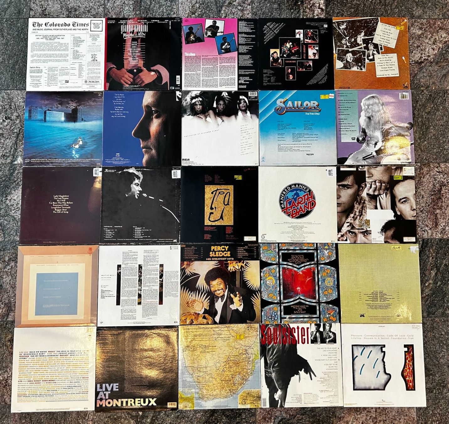 Dischi in vinile: Schallplatten-Bundle mit 25 Titeln - Los A – Usato da Reckingen VS venduto da Melando 1