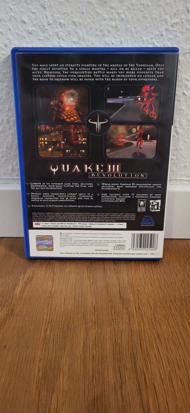 Sony Giochi: PS 2 - Quake 3 Revolution – Usato da Münsingen venduto da DigitaleSpielecke 1