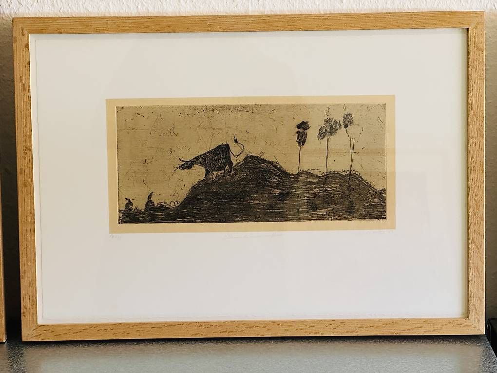 Stiche: 3 gravures originales d'Annick Claudé – Gebraucht aus Genève von jchrmnhnr 2