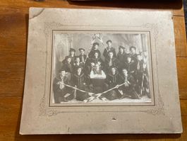 Photo ancienne Foto rame aviron Rudern