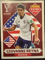 Panini FIFA 2022 Qatar Extra Sticker GIOVANNI REYNA Rookie
