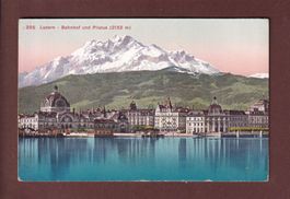 LUZERN - Bahnhof - Pilatus