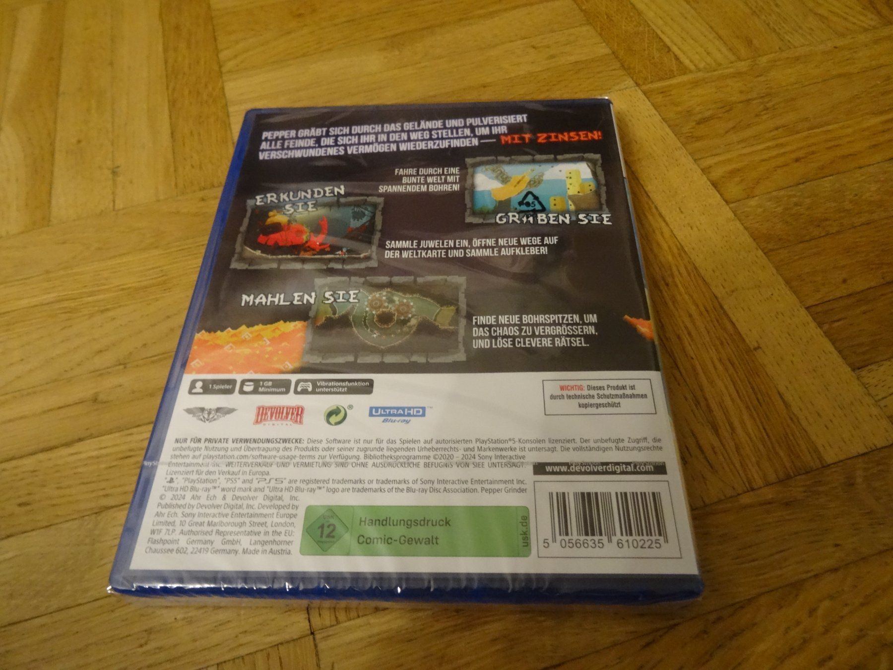 Sony Giochi: Pepper Grinder PS5 - Neu und OVP – Nuovo e nell'imballaggio originale da Olten venduto da Disc-Ausverkauf 1