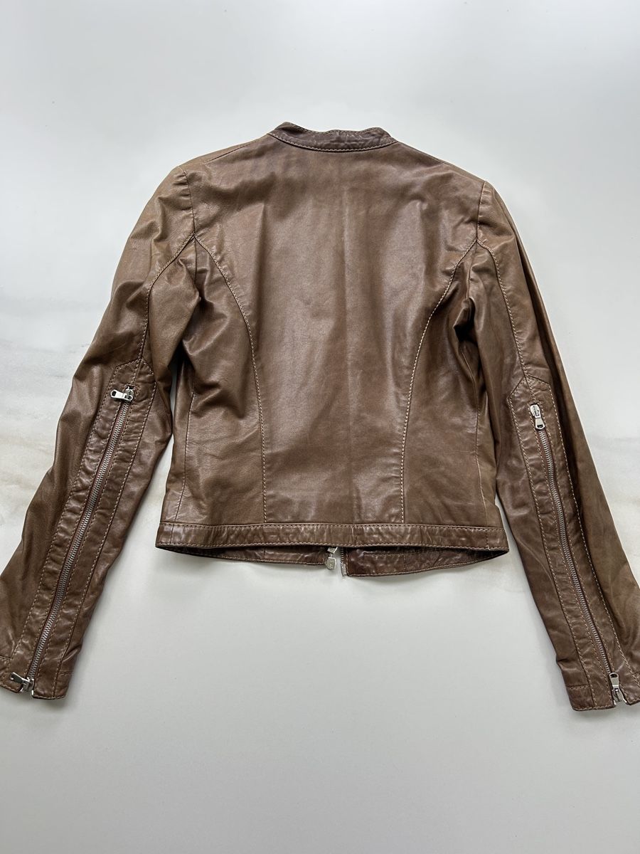 Benetton Giacche: Leather Jacket – Usato da Pfeffingen venduto da Eva_GoVintage 3