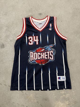 Maillot rétro usa basket  Houston Rockets Champion XXL