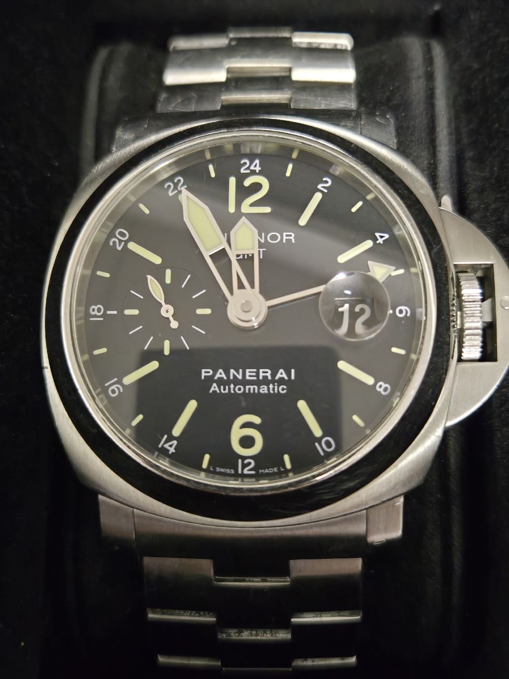 Panerai Orologi: PANERAI LUMINOR GMT – Usato da Zug venduto da f_t_827r