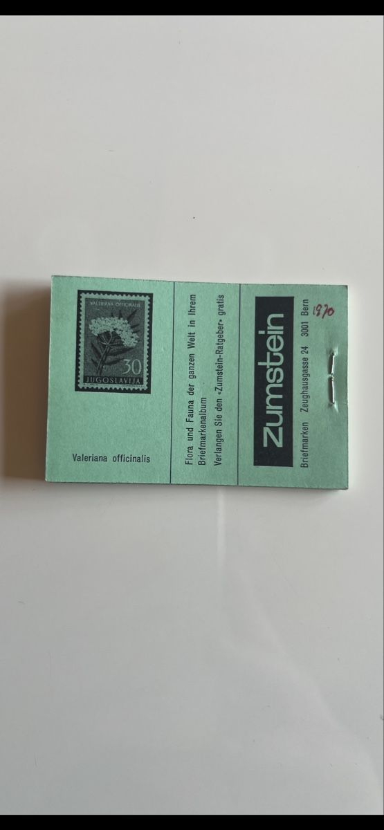 Tutti i francobolli: 0-60** Valeriana Komplett – Usato da Rheinfelden venduto da rog_8gkd 1