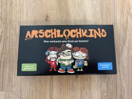 Arschlochkind - Das Kartenspiel für schwarzer Humor!