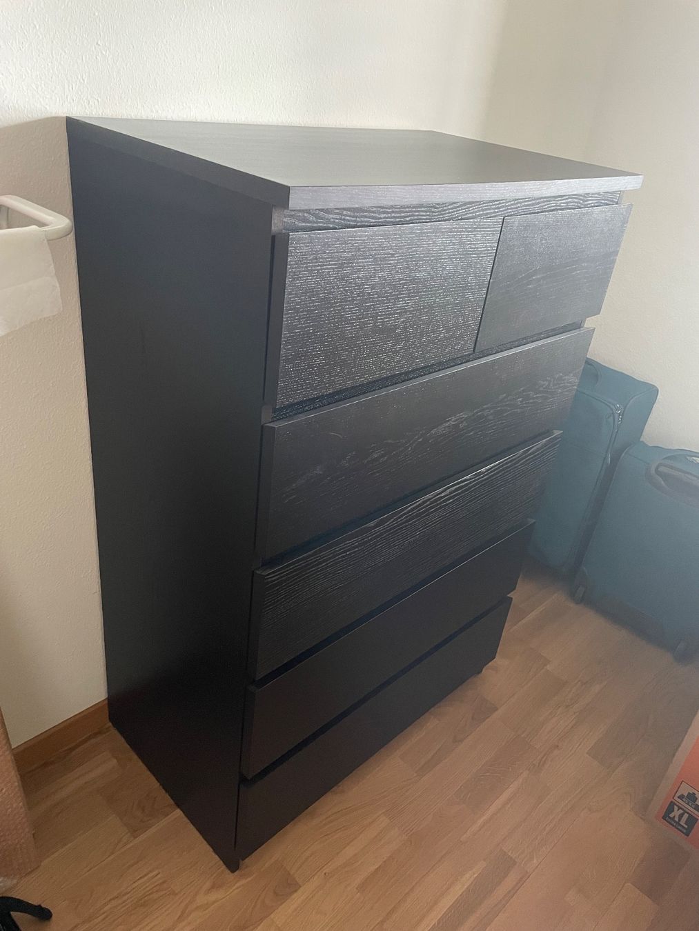 Ikea Kommoden: IKEA Malm Kommode mit 5 Etagen in schwarz – Gebraucht aus Zürich von superzapphire 1
