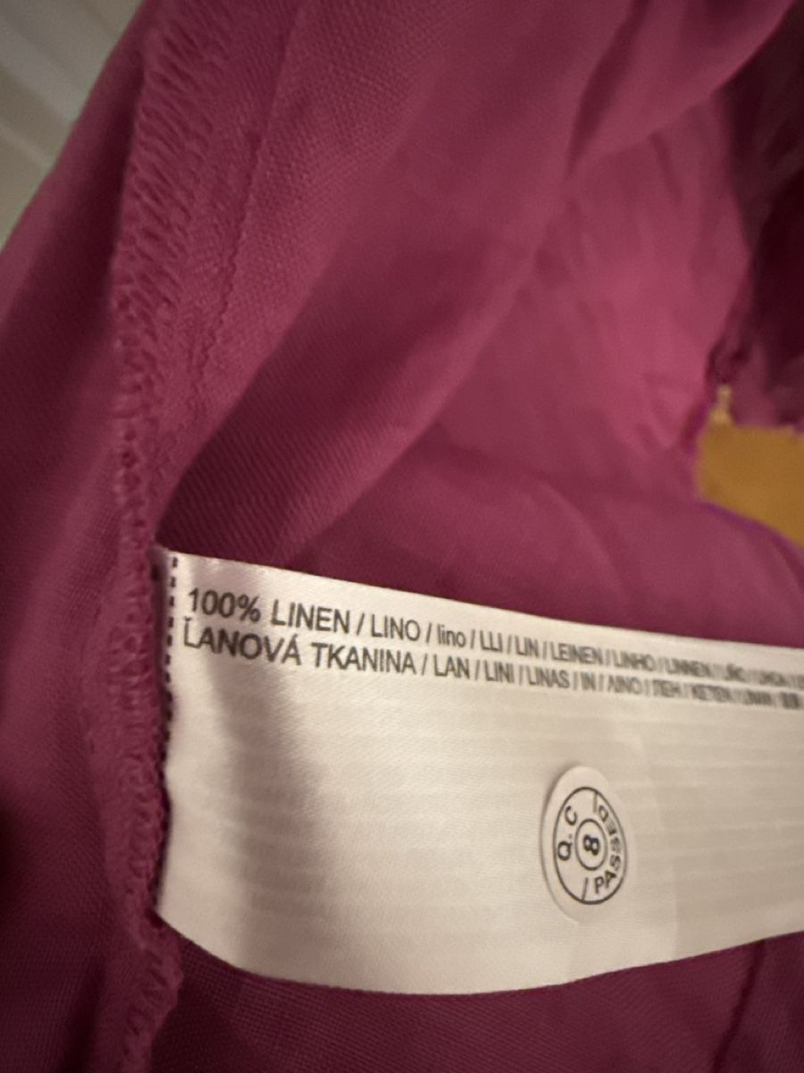 Mango Kleider: Leinen-Wickelkleid von Mango – Gebraucht aus Zürich von melaniem007 2