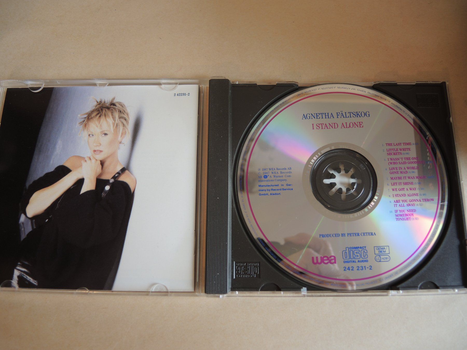 CD: CD AGNETHA FÄLTSKOG von ABBA I stand alone – Usato da Rorschach venduto da maeck8 1