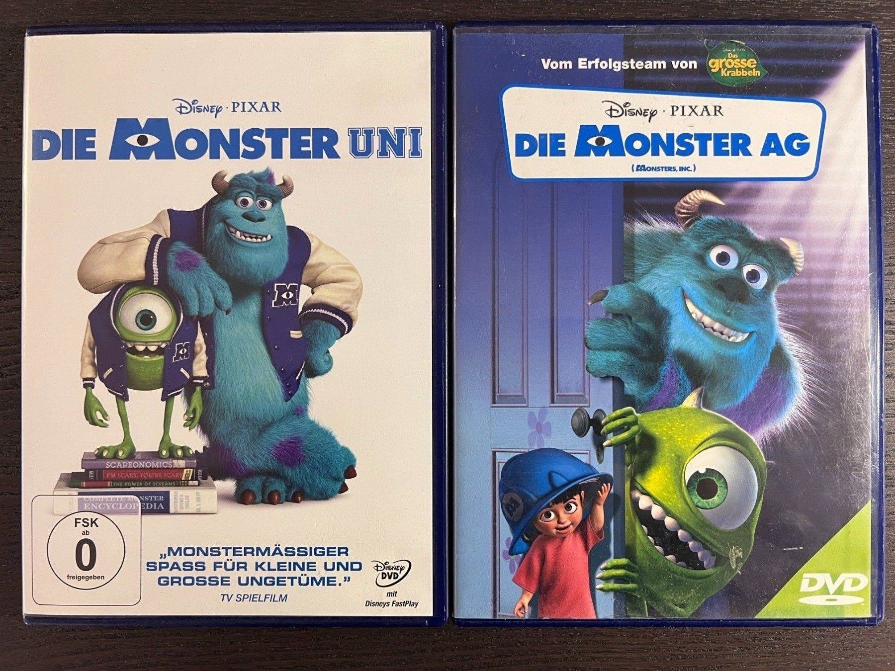 Tutti i DVDs: Die Monster Uni & Die Monster AG – Usato da Zürich venduto da FilmFreunde