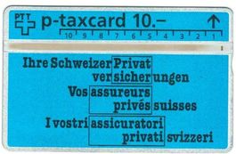 Taxcard 311L_01533 Privatversicherungen Blau