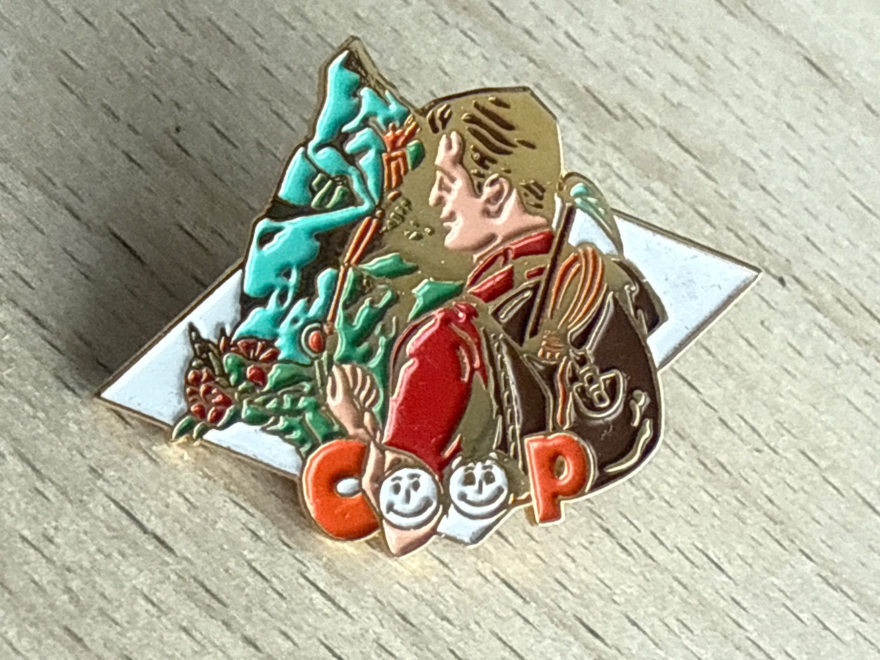 Placchette & Badge: Pin Coop – Usato da Glattbrugg venduto da Schweigmatt