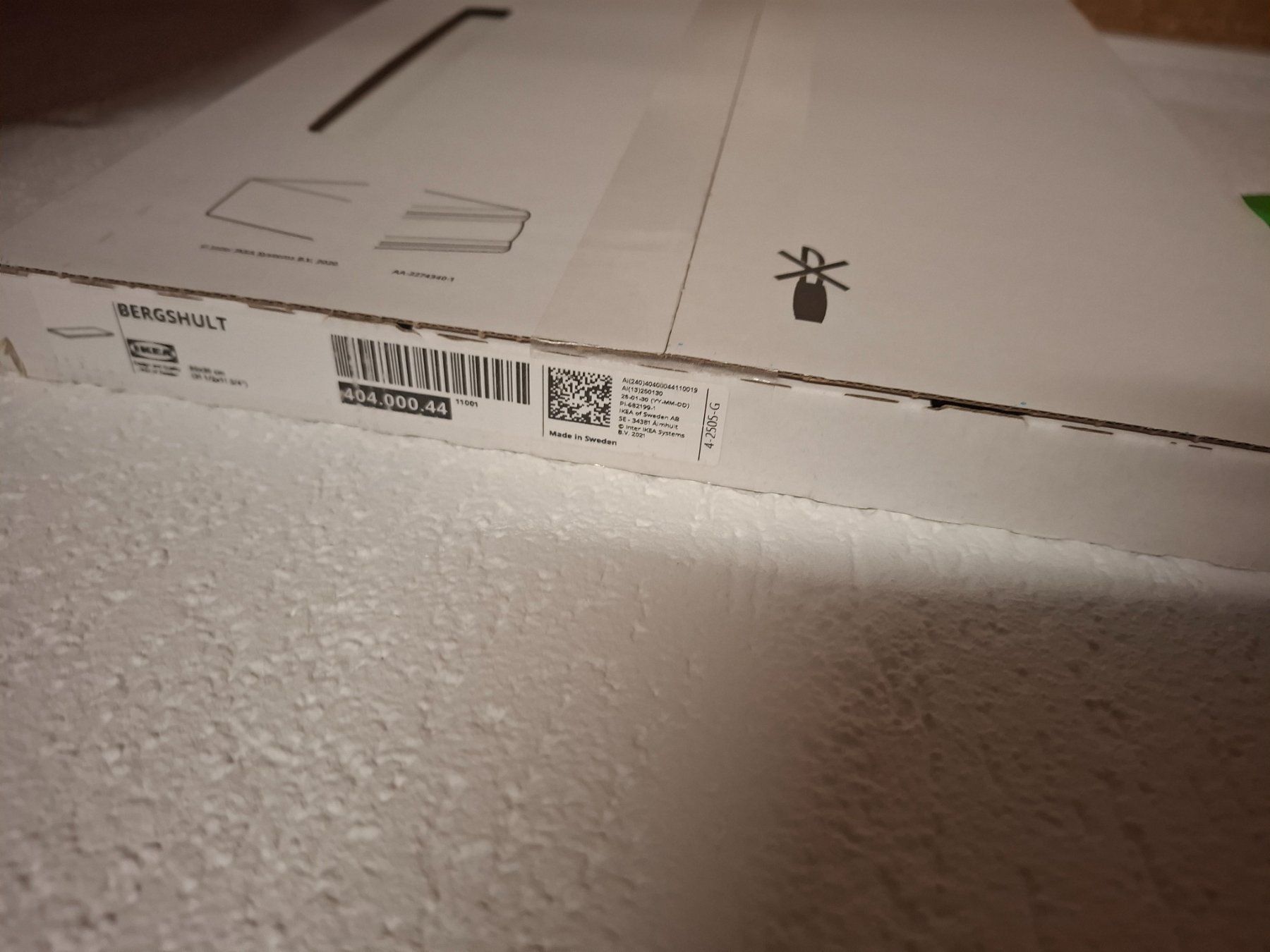 Ikea Piatti di portata: Weisses Regalbrett IKEA neu – Nuovo e nell'imballaggio originale da Wattwil venduto da Holzwurm70 1