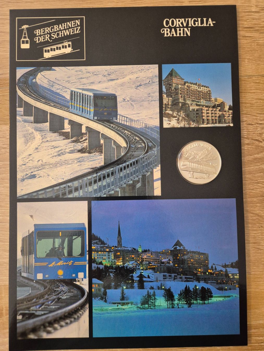 Medaglie: Bergbahnen der Schweiz Corviglia-Bahn – Usato da Luzern venduto da Vreneli_1