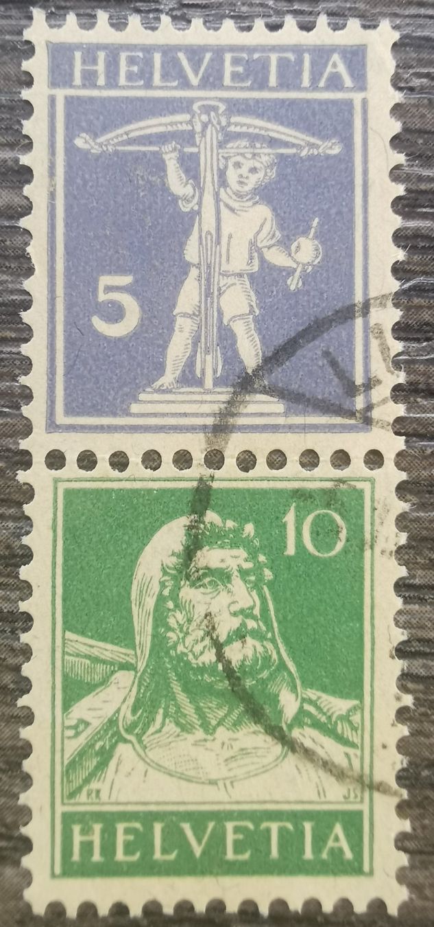 Alle Briefmarken: TR05 Timbre Suisse Oblitere 19xx – Gebraucht aus Cousset von Patrick_Collections