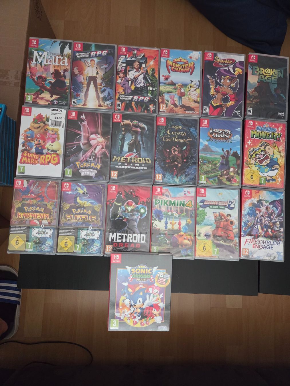 Nintendo Spiele: SEALED Switch Sammlung - Pokemon, Zelda, Mario uvm. – Neu und originalverpackt aus Vilters von oOLinkOo 4