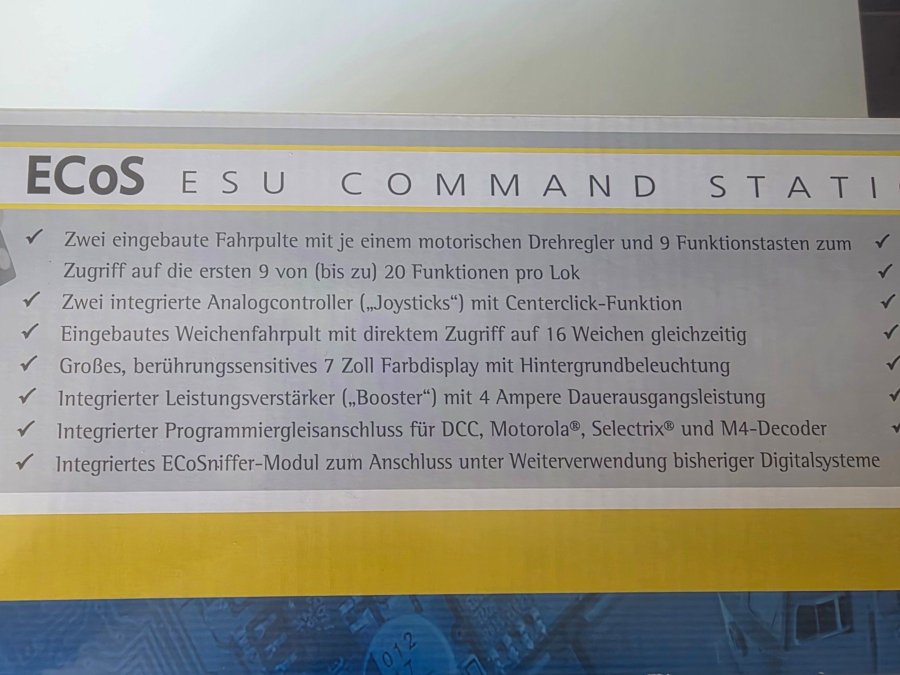Esu Modellini di ferrovie: ESU ECoS 2 Command Station/Steuergerät – Usato da Seuzach venduto da Loeckeli01 4