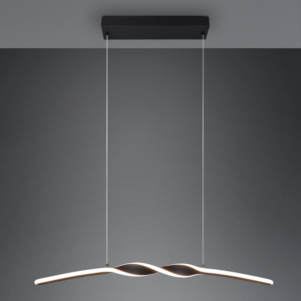 Lampadari & plafoniere: LED Pendelleuchte, Schwarz, 79 cm x 9 cm – Nuovo (secondo la descrizione) da Kreuzlingen venduto da Smart-Light 1