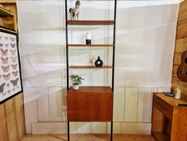 Schönes Teleskopregal 60er 70er Nr. 52 (pfuedrikson)