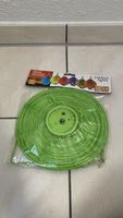 Papierlaterne Batterie grün, Ø 20cm, neu, Sommer Deko