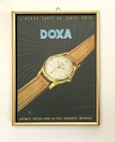 Movado Uhren - Gerahmte Werbung / Publicité encadrée 1950