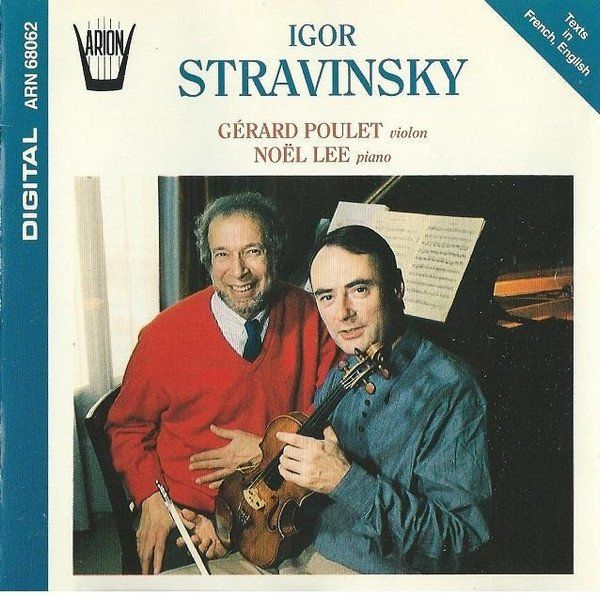 CD: Gérard Poulet, Noel Lee play Igor Stravinsky – Usato da Unterbäch venduto da rubicon2012
