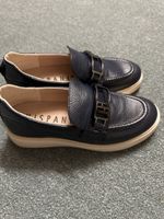Damen Slipper Hispanitas blau mit Schnalle neuwertig