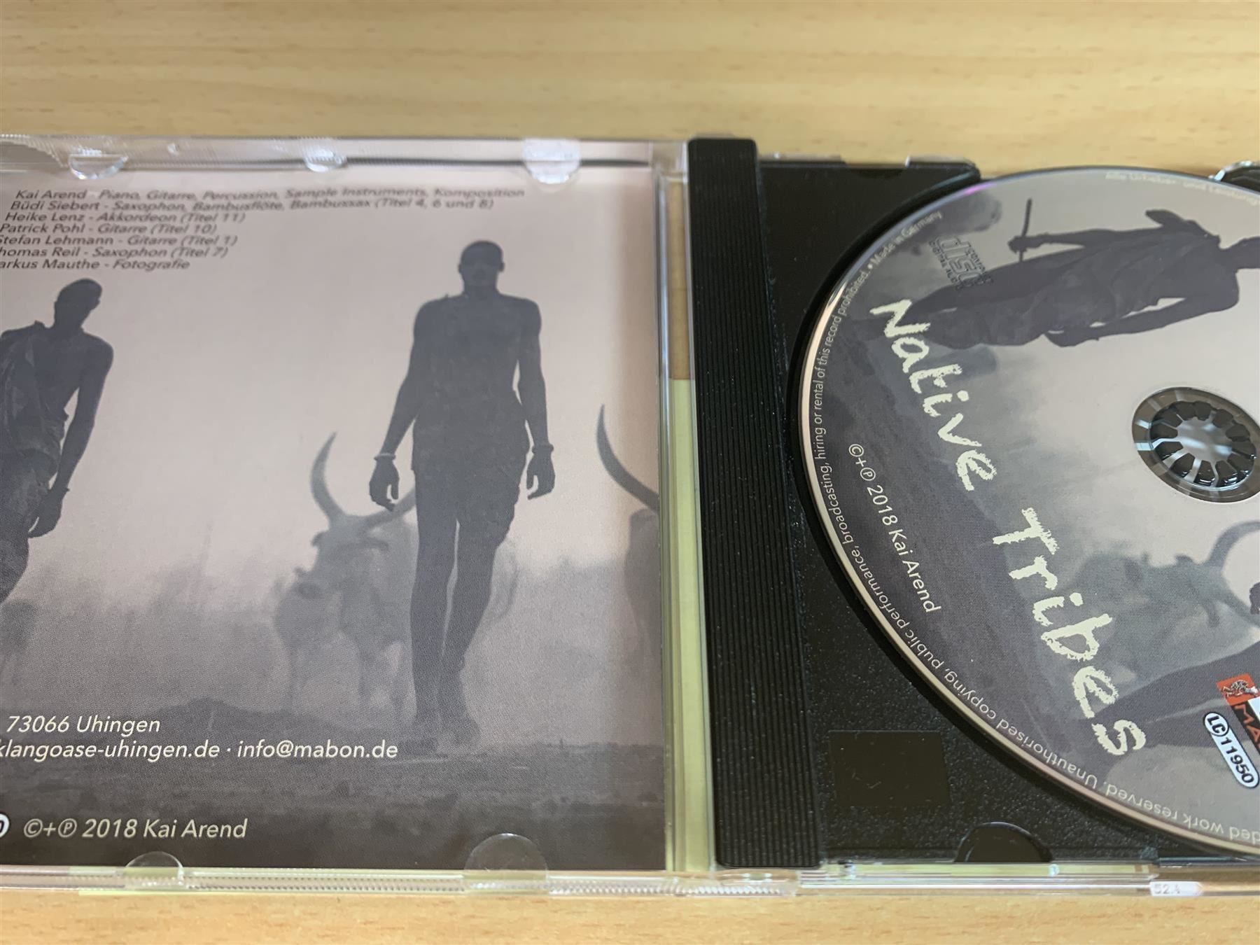 CD: Kai Arend - Native Tribes – Usato da Rikon im Tösstal venduto da Alpenmutz 2