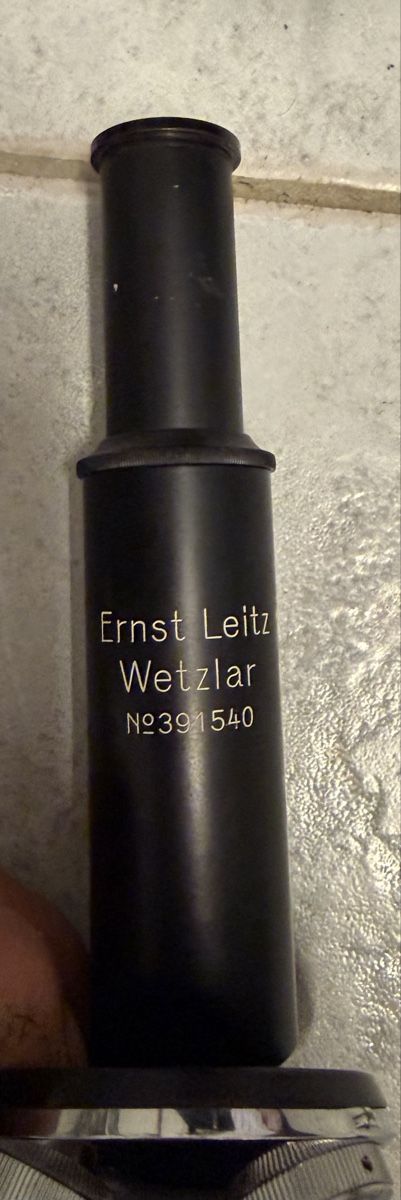 Leitz Microscopi: E. Leitz Wetzlar Microscope No.391540 – Usato da Trimbach venduto da ELITA-5 1
