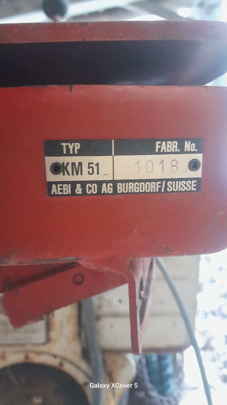 Aebi Toutes les machines: Aebi KM 51 – Défectueux à St.Martin par cb587 4