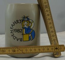 Bier-Humpen BADEBFAHRT 1982