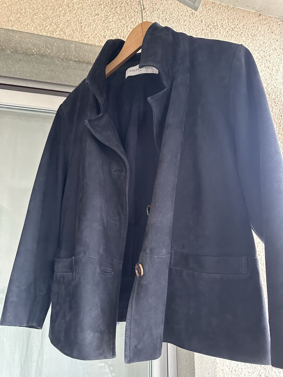 Gérard Darel Giacche: Lederjacke dunkelblau Gr38 – Usato da Rüschlikon venduto da 8942Oberrieden 4