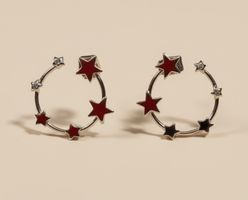 Stylish Star Stud Earrings - Perfect for the Holidays!