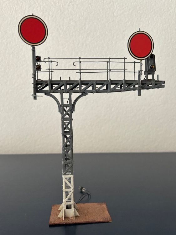 SNCF Scale 0 feux signalisat. à palettes * bel. Flügelsignal (Neu ...