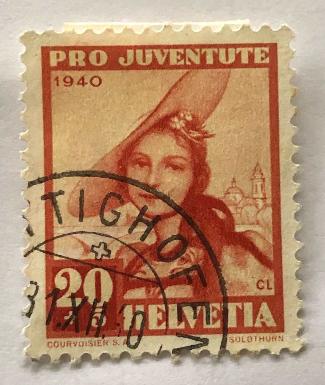 Tutti i francobolli: Pro Juventute Briefmarken gestempel    – Usato da Aarau venduto da Billa007