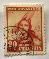 Pro Juventute Briefmarken gestempel   