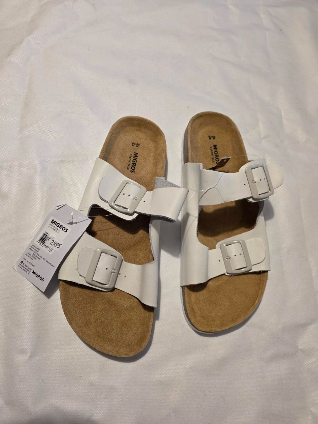 Scarpe da uomo: Migros Sandalen Essentials Grösse 44 – Nuovo e nell'imballaggio originale da St. Gallen venduto da Thomstar
