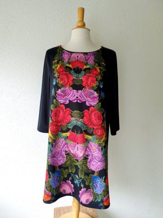 KLEID 42 L 40 DRESS TOP ZU JACKE BLAZER MANTEL