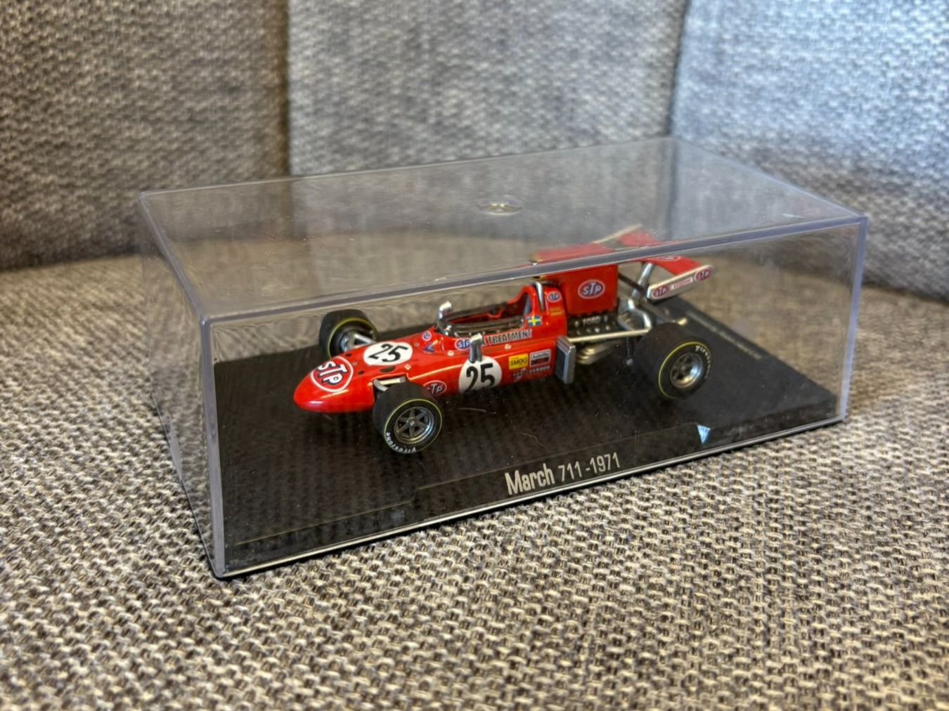 Modellautos: March 711  1971  1:43  neu mit Vitrine – Neu und originalverpackt aus Wetzikon ZH von tuningschmiede