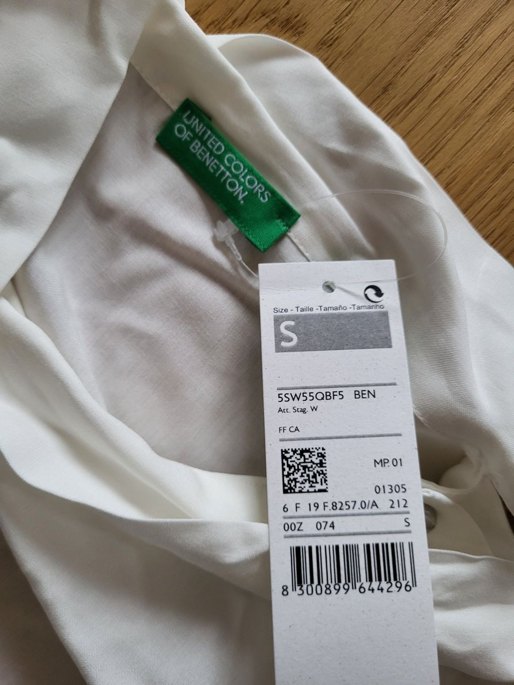 Benetton Camicette: Wunderschöne, lässige Bluse von "Benetton" Gr S NEU – Nuovo e nell'imballaggio originale da Richterswil venduto da Rem2011 2