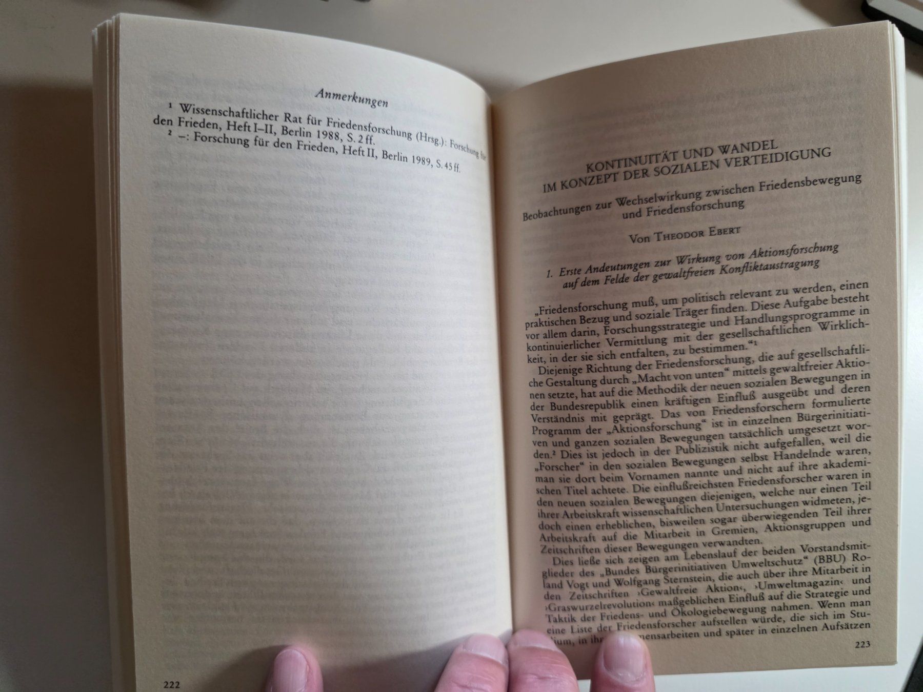 Libri: Friedensforschung - Ulrike C. Wasmuth - 1991 – Usato da Walterswil BE venduto da Lonitti 6