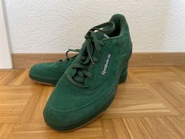 Reebok Club C Sneaker grün Leder Grösse 44 neuwertig